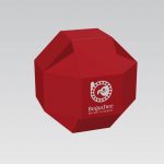 Polygonal Boxes Spherical Paper